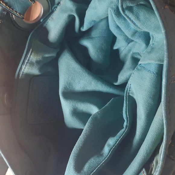 Fossil turquoise leather tote - Picture 6 of 6
